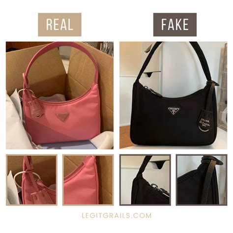 how to spot prada fake bag|is my Prada bag real.